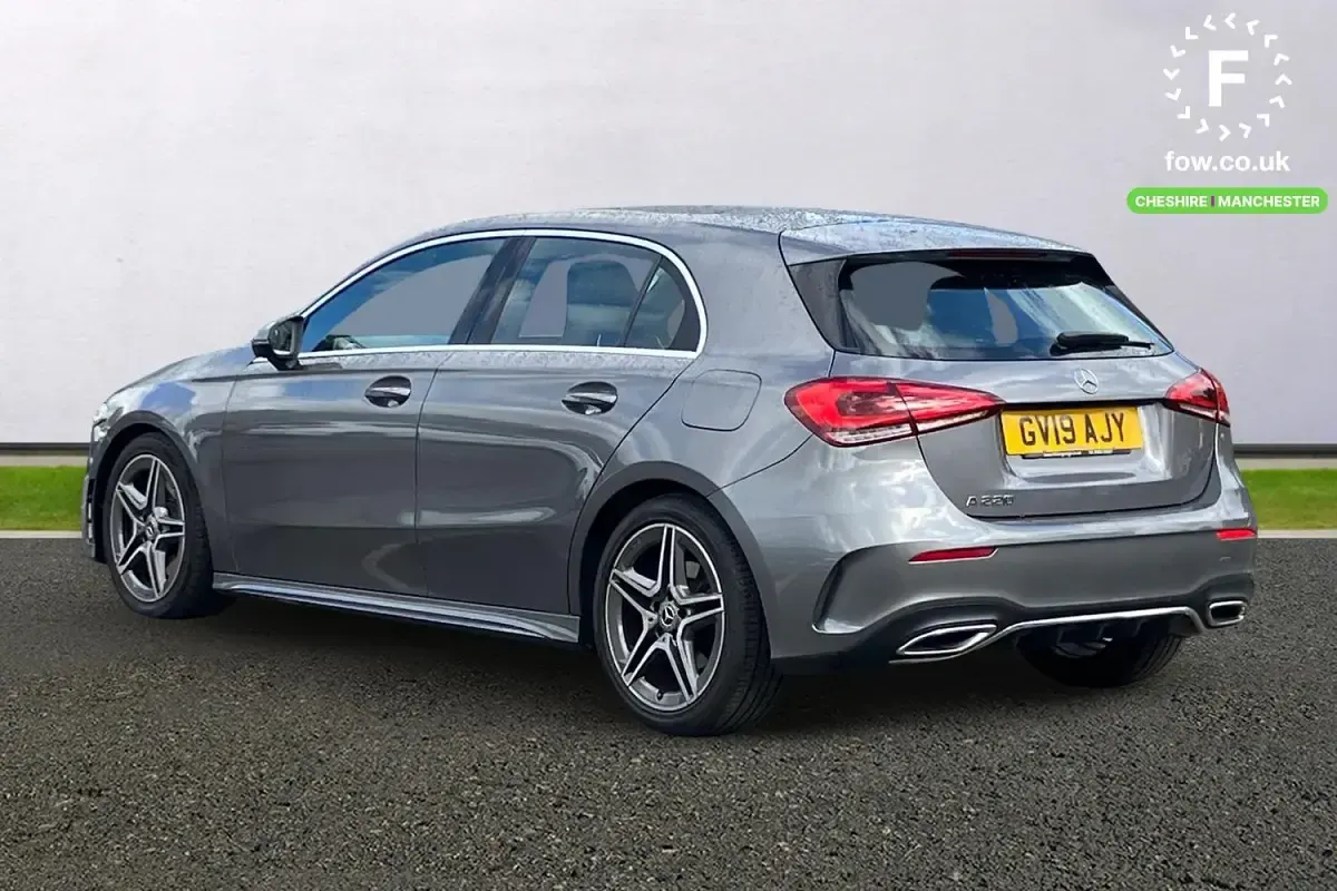 Used Mercedes A220 AMG line 2019 Grey Hatchback
