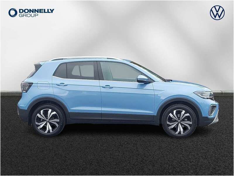 Used VW T-Cross Style 115 HP (84 kW) 2024 Blue SUV