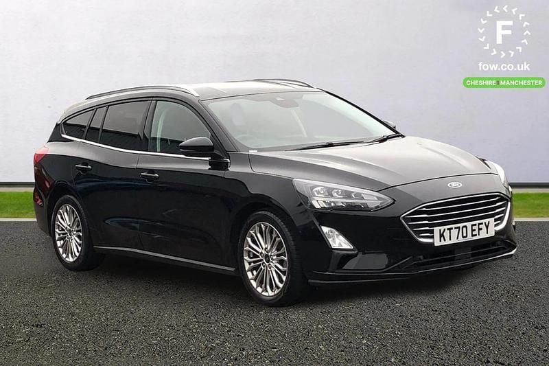 Used Ford Focus Titanium X 125 HP (91 kW) 2021 Black Estate