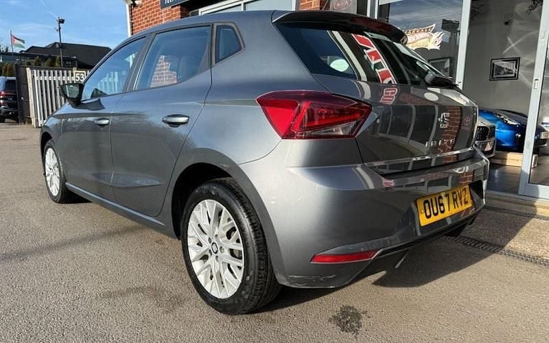 Used Seat Ibiza SE Technology 95 HP (69 kW) 2018 Grey Hatchback