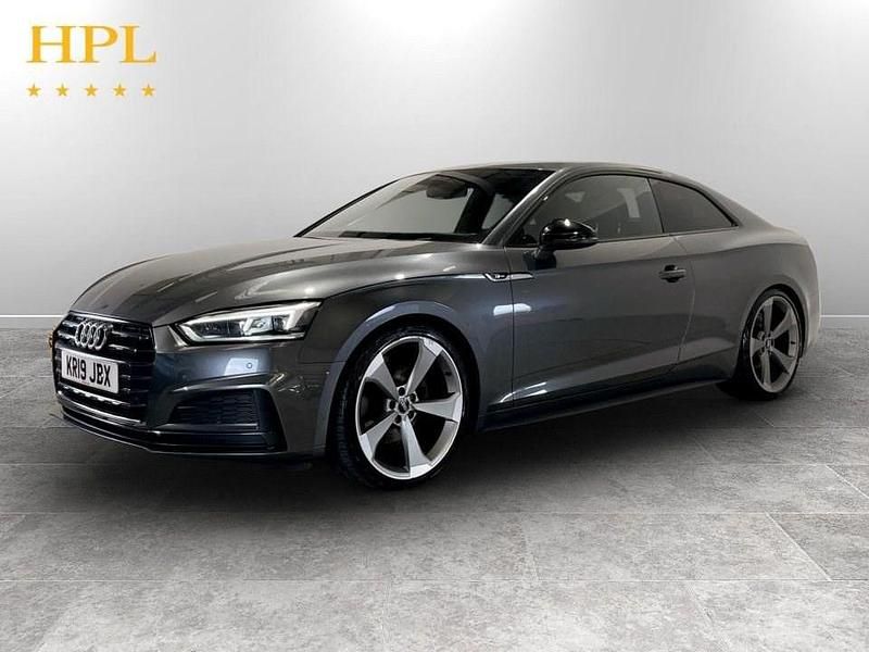 Used Audi A5 Black Edition 150 HP (110 kW) 2019 Grey Coupe