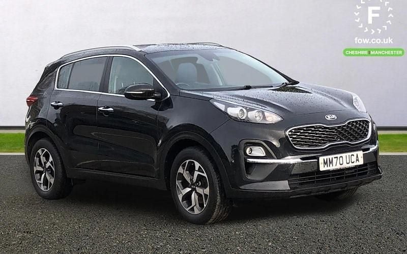 Used Kia Sportage 136 HP (100 kW) 2021 Black SUV