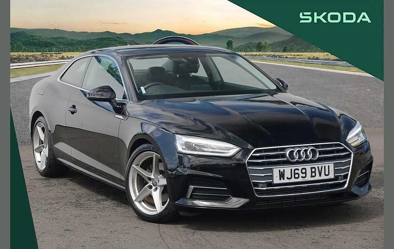 Used Audi A5 Sport 187 HP (137 kW) 2019 Black Coupe