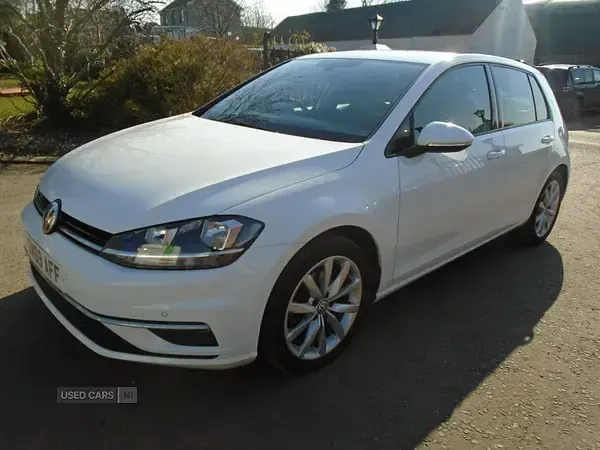 Used VW Golf VII GT 115 HP (84 kW) 2020 White Hatchback