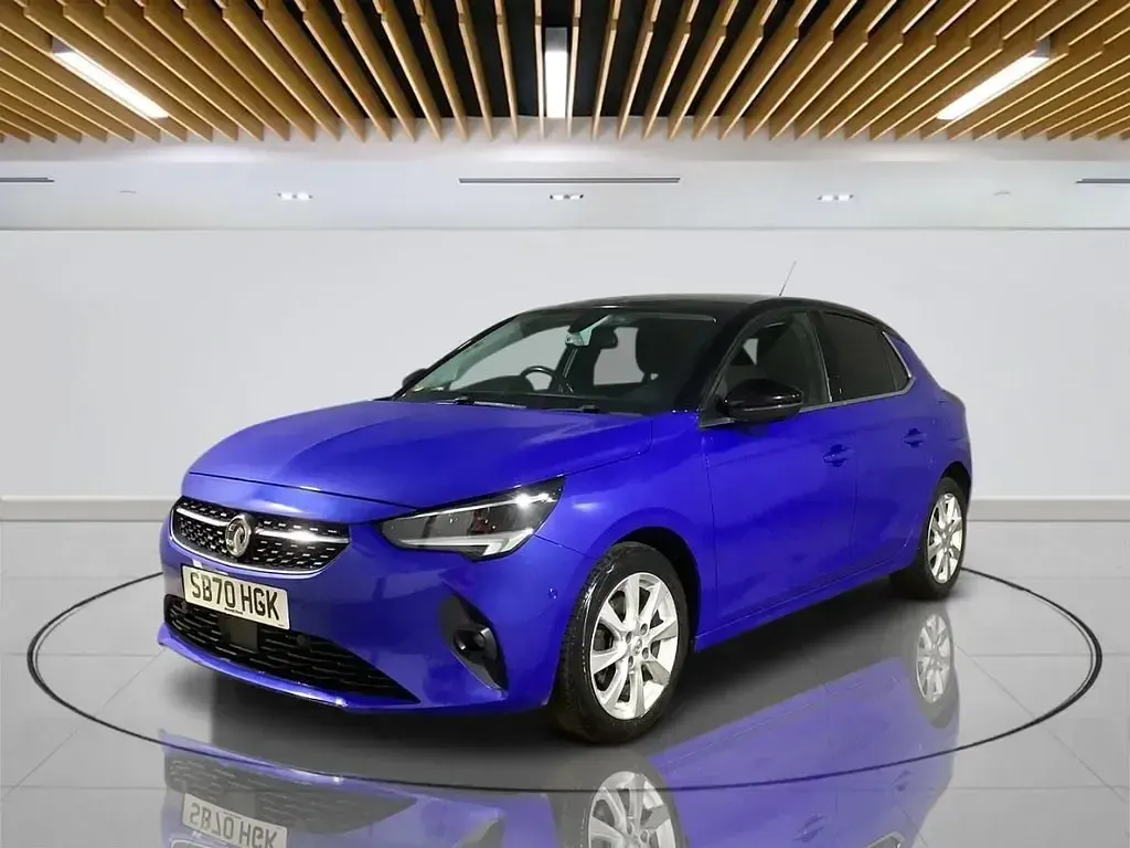 Używany Vauxhall Corsa Elite 100 KM (73 kW) 2020 Niebieski Hatchback