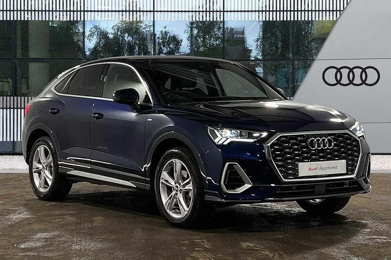 Blue Used 2024 Audi Q3 S-Line SUV | £32,408 (Fair price) - Image 1/4