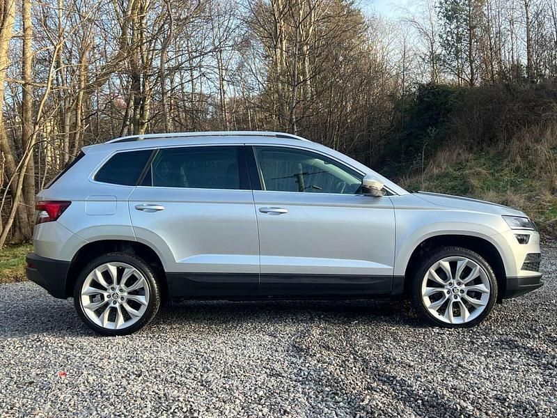 Used Skoda Karoq SE L 115 HP (84 kW) 2020 Silver SUV