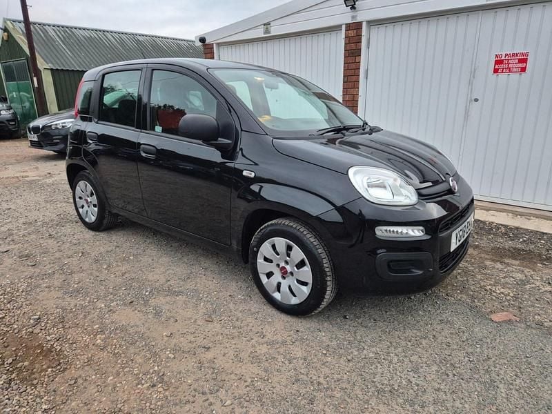 Black Used 2018 Fiat Panda Pop Hatchback | £3,995 (Good price) - Image 1/4