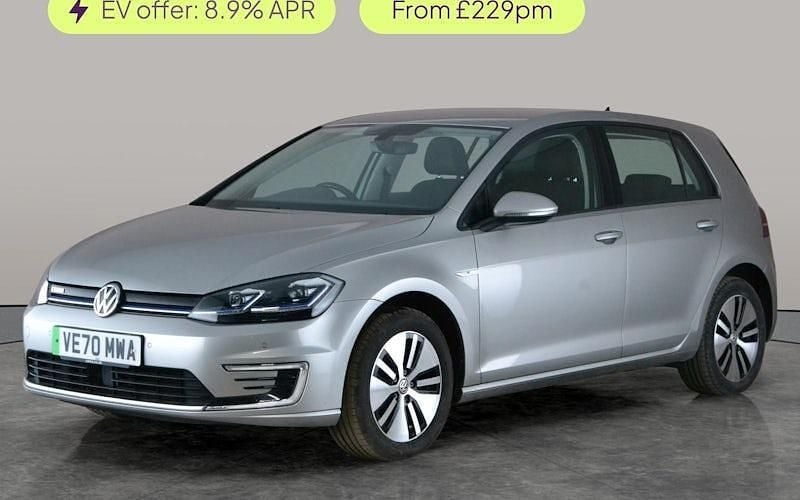 Used VW e-Golf 99 kW (135 HP) 2019 Silver Hatchback