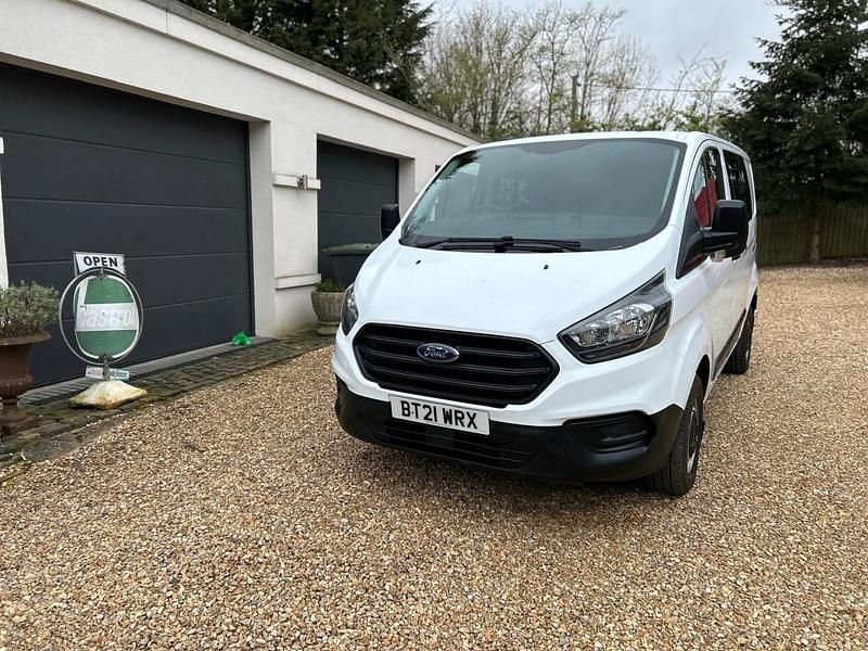 Begagnad Ford Transit Custom 105 HK (77 kW) 2021 Vit Van