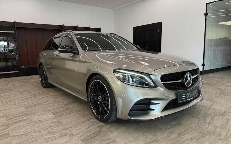 Silver Used 2019 Mercedes C300 AMG Line Premium Estate | £21,499 (Fair price) - Image 1/4