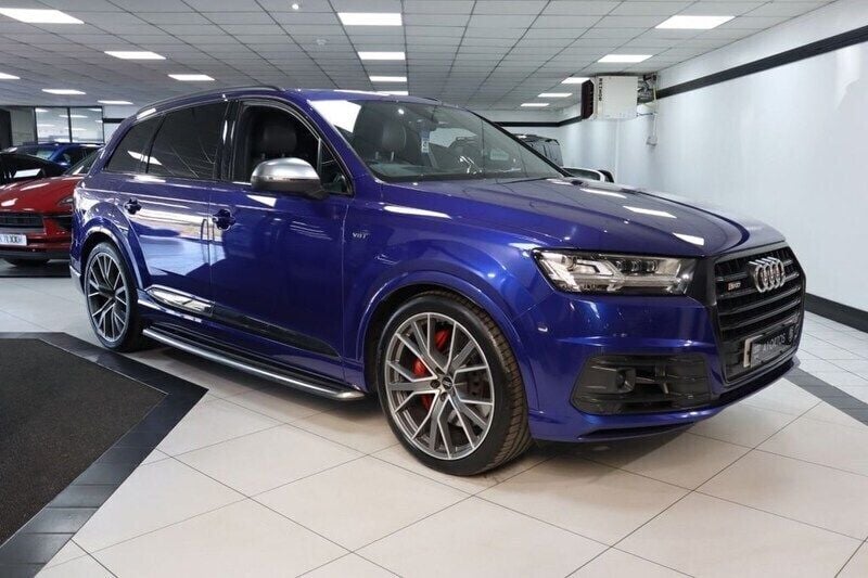Blue Used 2017 Audi SQ7 Comfort SUV | £42,949 (Expensive) - Image 1/4