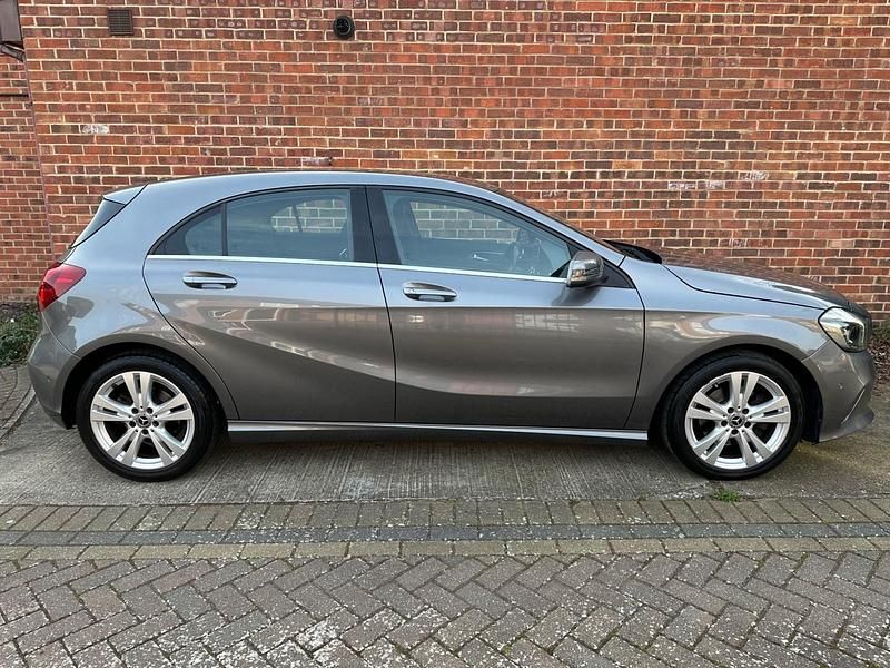 Used Mercedes A200 Premium 136 HP (100 kW) 2016 Mountain grey Hatchback