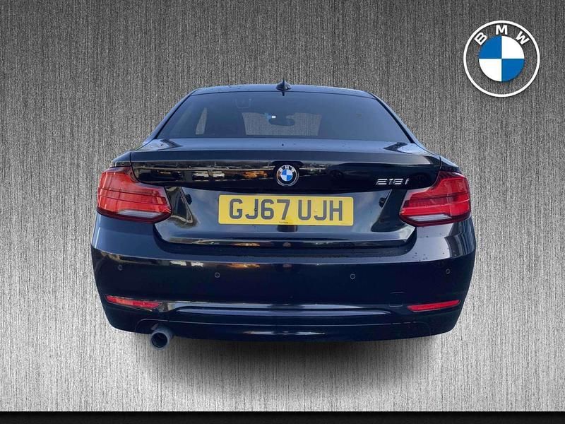 Used BMW 218 Sport Line 134 HP (98 kW) 2017 Black Coupe