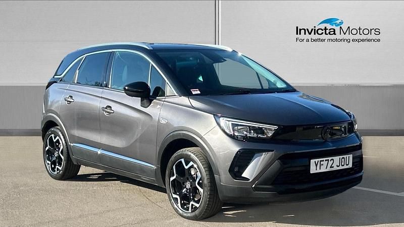 Used Vauxhall Crossland Ultimate 130 HP (95 kW) 2022 Grey SUV