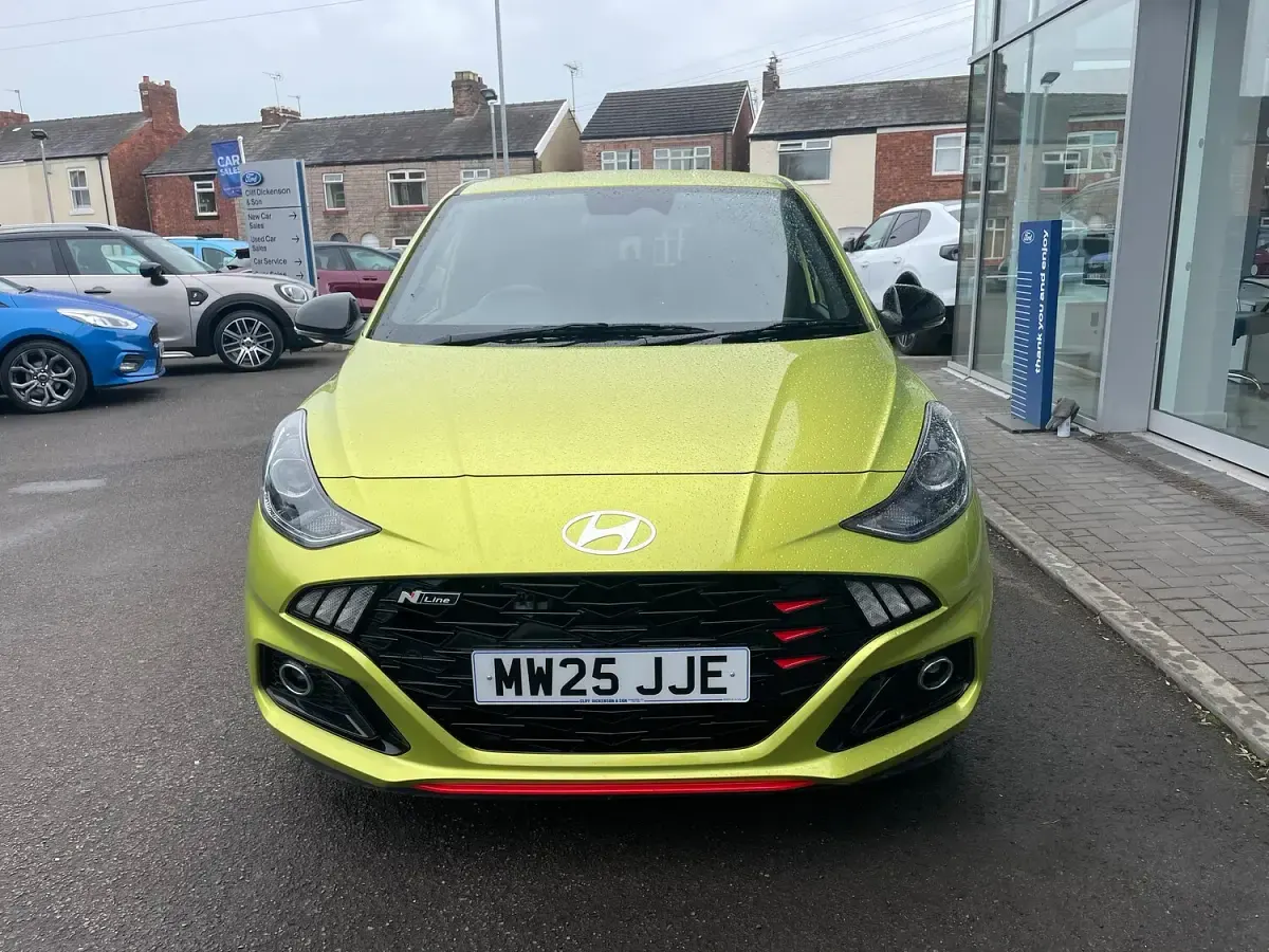 Used Hyundai i10 N Line 2025 Green Hatchback