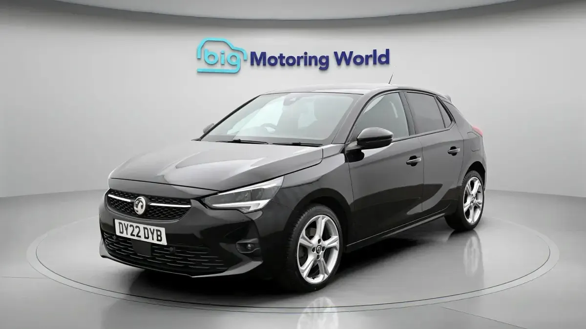 Used Vauxhall Corsa Edition 131 HP (96 kW) 2022 Black Hatchback