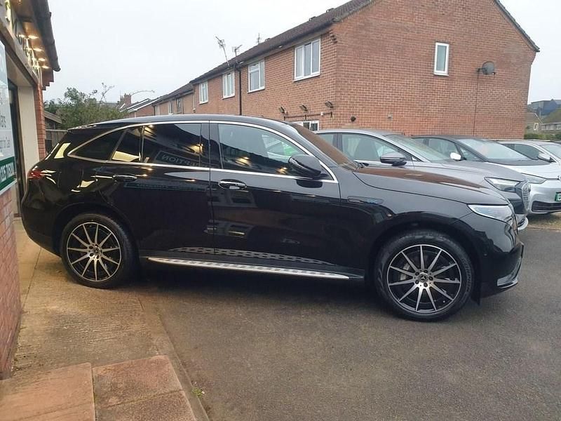 Used Mercedes EQC400 AMG line 300 kW (408 HP) 2022 Black SUV