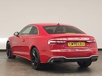 Used Audi A5 S-Line 163 HP (119 kW) 2020 Red Coupe