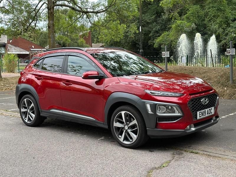 Red Used 2019 Hyundai Kona Premium SUV | £8,995 (Good price) - Image 1/4