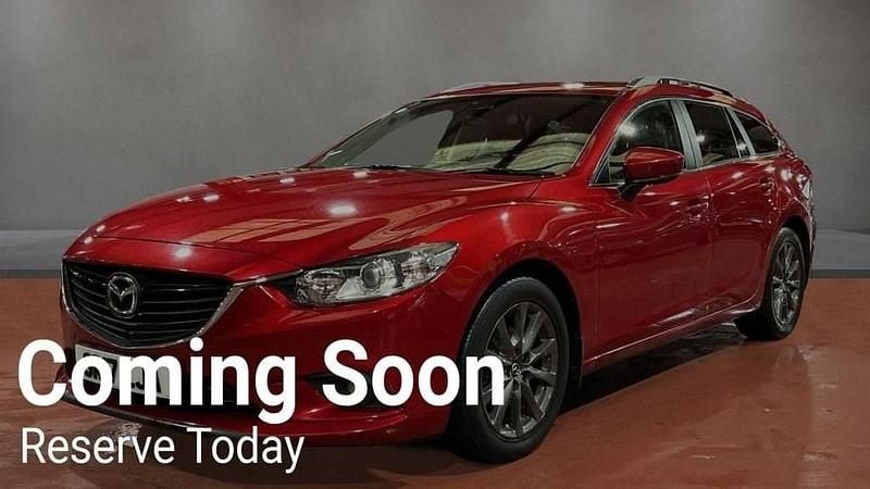 Used Mazda 6 150 HP (110 kW) 2017 Red Estate
