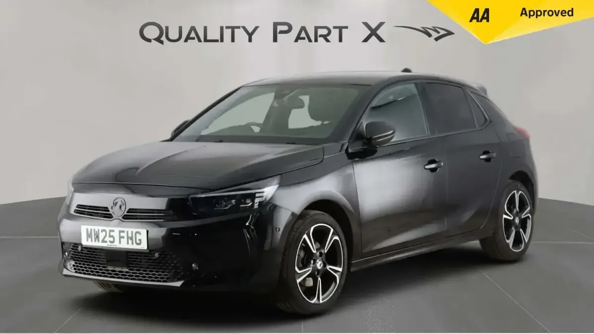 Used Vauxhall Corsa Ultimate 100 HP (73 kW) 2025 Black Hatchback