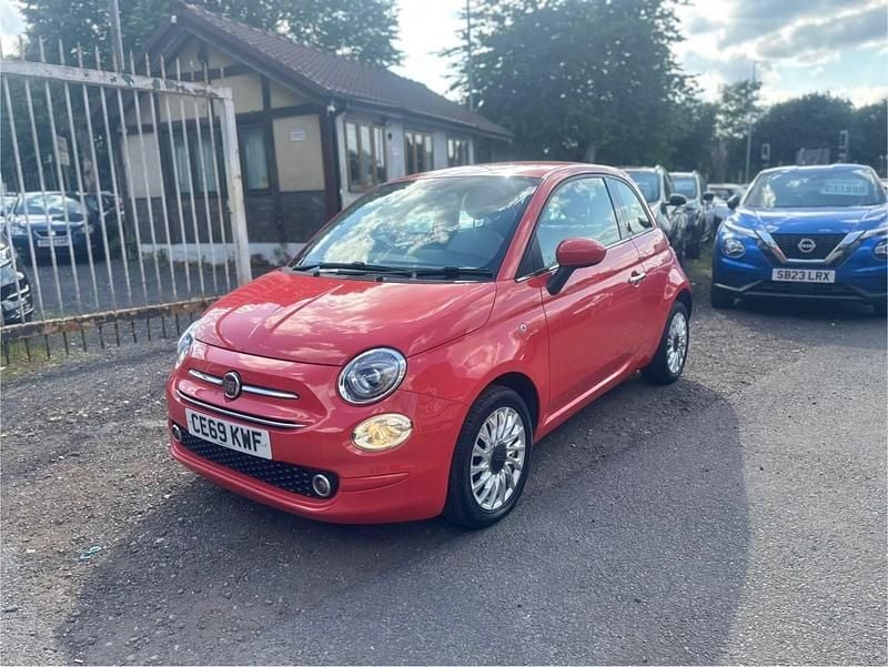 Pink Used 2019 Fiat 500 Lounge Hatchback | £4,799 (Super price) - Image 1/4