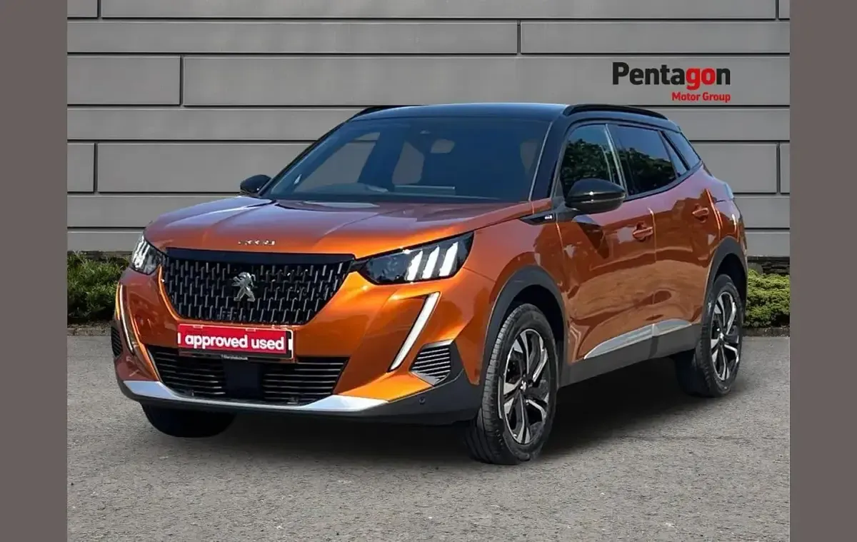 Used Peugeot 2008 GTi 128 HP (94 kW) 2023 Orange SUV