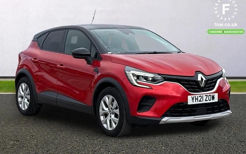 Red/black Used 2021 Renault Captur Iconic SUV | £12,699 (Good price) - Image 1/4