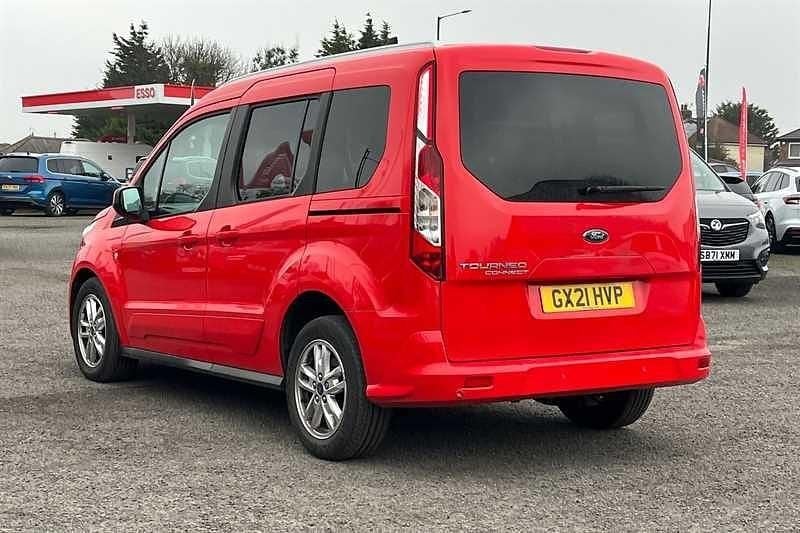 Used Ford Tourneo Titanium 2021 Red MPV