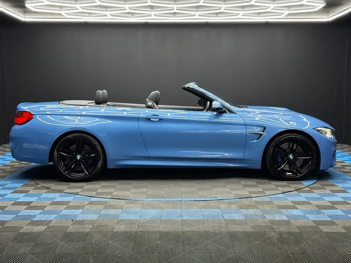 Used BMW M4 Cabriolet 2015 Blue Cabriolet
