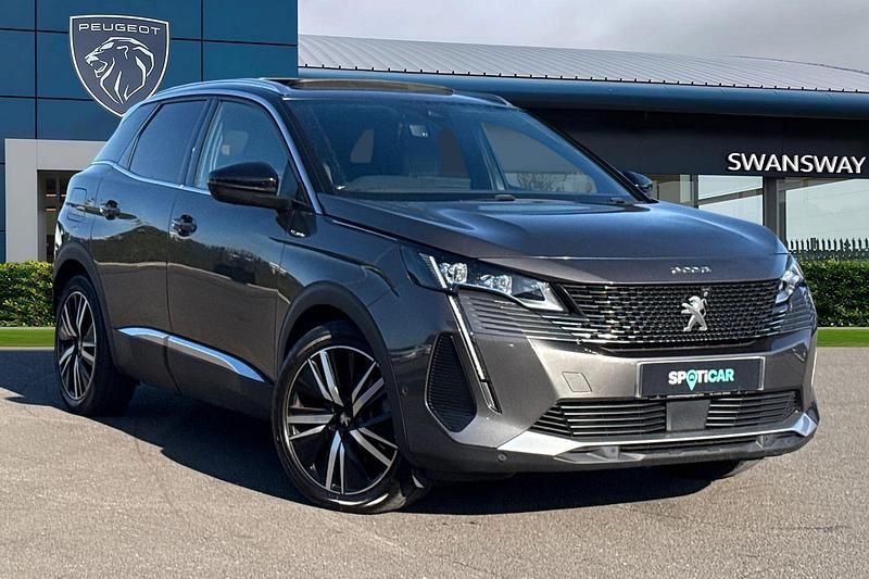 Grey Used 2022 Peugeot 3008 Premium SUV | £17,490 - Image 1/4