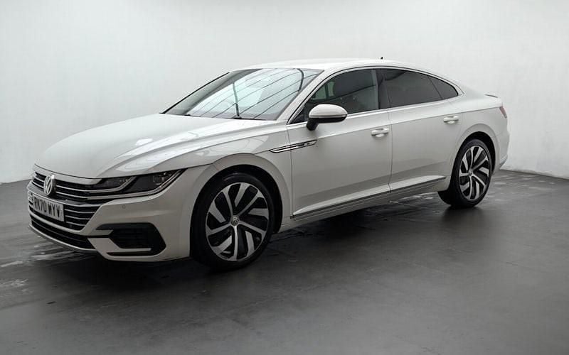 Used VW Arteon R-line 150 HP (110 kW) 2020 White Hatchback