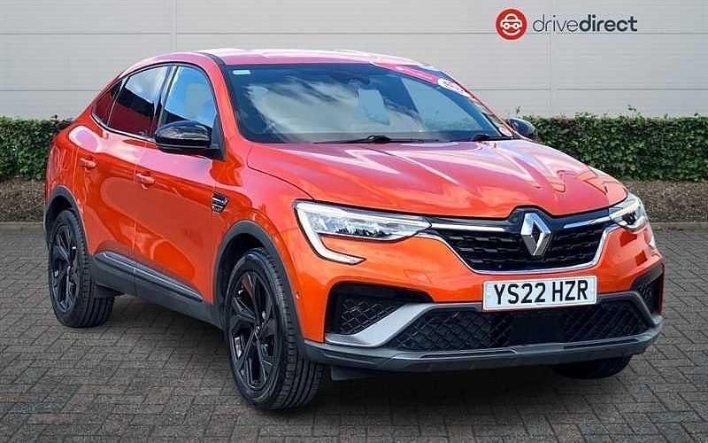 Metallic valencia orange Used 2021 Renault Arkana R.S. SUV | £17,080 (Fair price) - Image 1/4