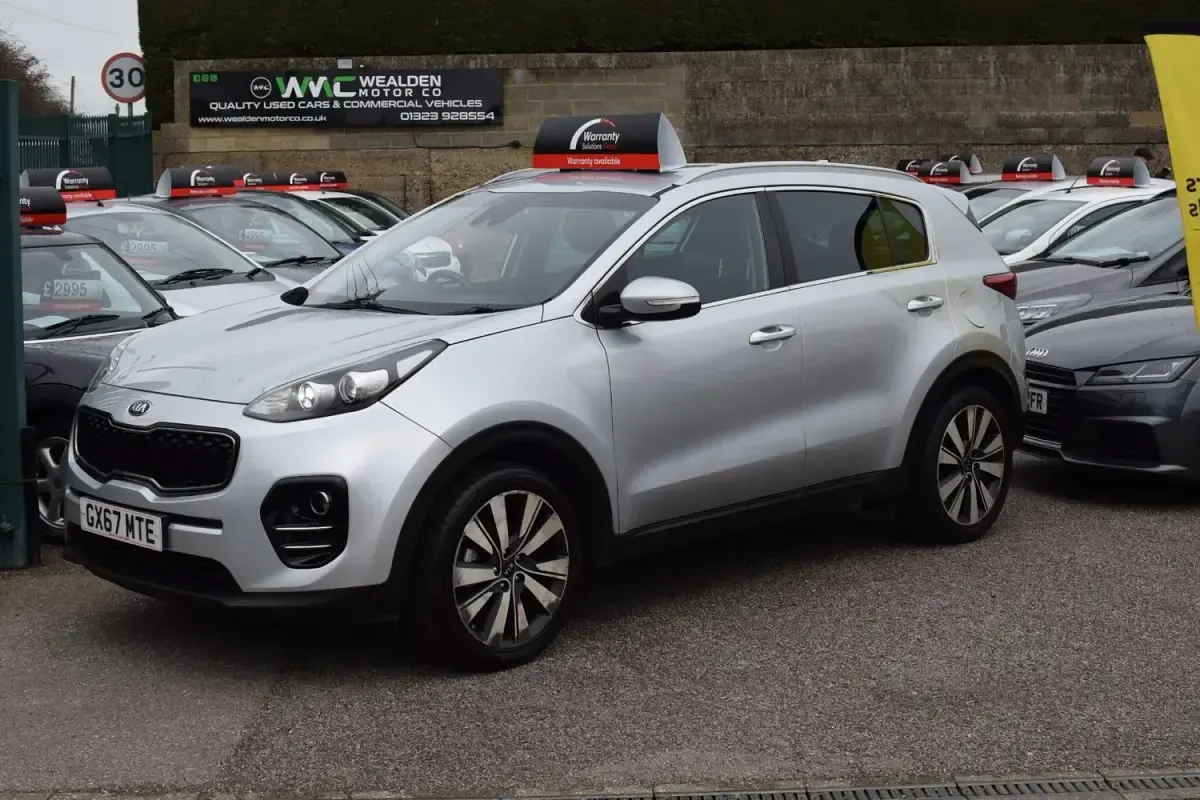 Usado Kia Sportage 115 HP (84 kW) 2017 Prateado SUV