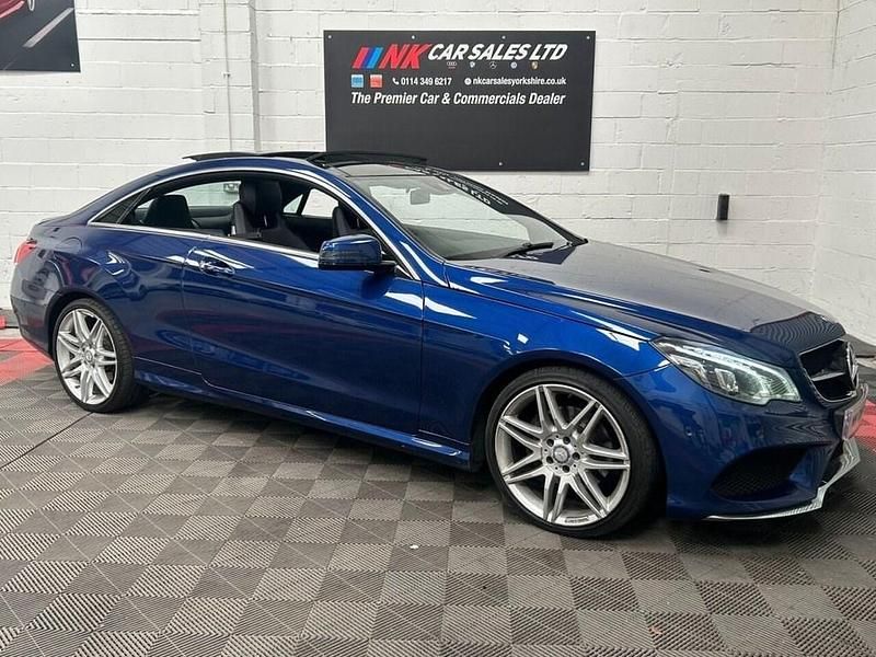 Blue Used 2016 Mercedes E350 AMG line Coupe | £11,495 (A bit pricey) - Image 1/4