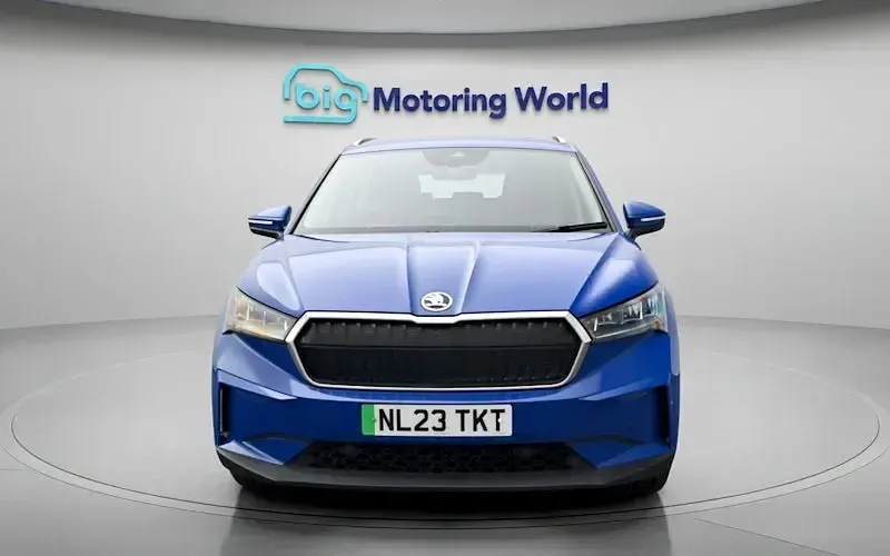Used Skoda Enyaq iV ecoSuite 150 kW (204 HP) 2023 Blue SUV