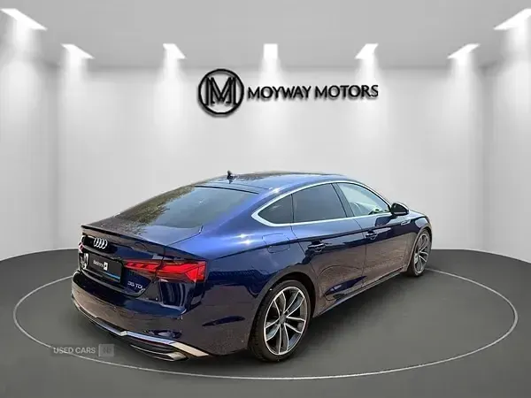 Used Audi A5 S-Line 2020 Blue Coupe