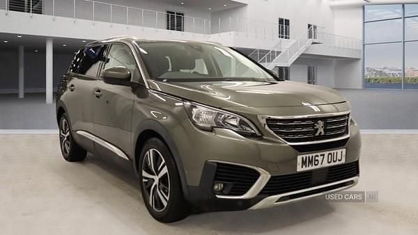 Grey Used 2018 Peugeot 5008 Allure Hatchback | £12,995 (Expensive) - Image 1/4