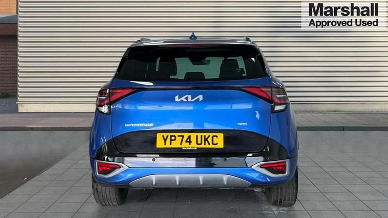 Used Kia Sportage GT-Line 207 HP (152 kW) 2024 Blue SUV