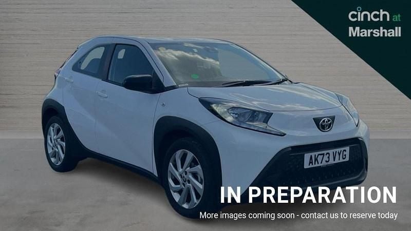 White Used 2023 Toyota Aygo PURE Hatchback | £14,773 (Good price) - Image 1/4