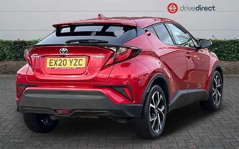 Used Toyota C-HR Design 122 HP (89 kW) 2019 Red SUV