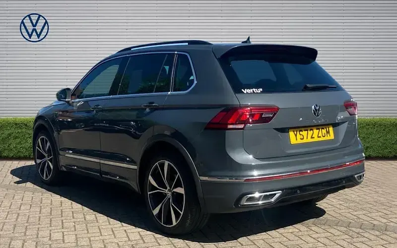 Begagnad VW Tiguan R-line 190 HK (139 kW) 2022 Grå SUV