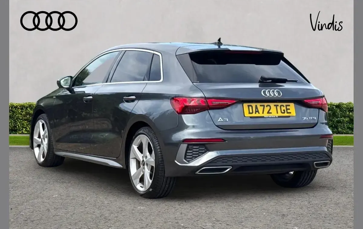 Used Audi A3 S-Line 147 HP (108 kW) 2022 Grey Sedan