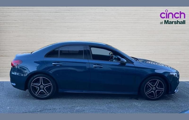 Used Mercedes A200 AMG Line Premium 161 HP (118 kW) 2023 Blue Sedan