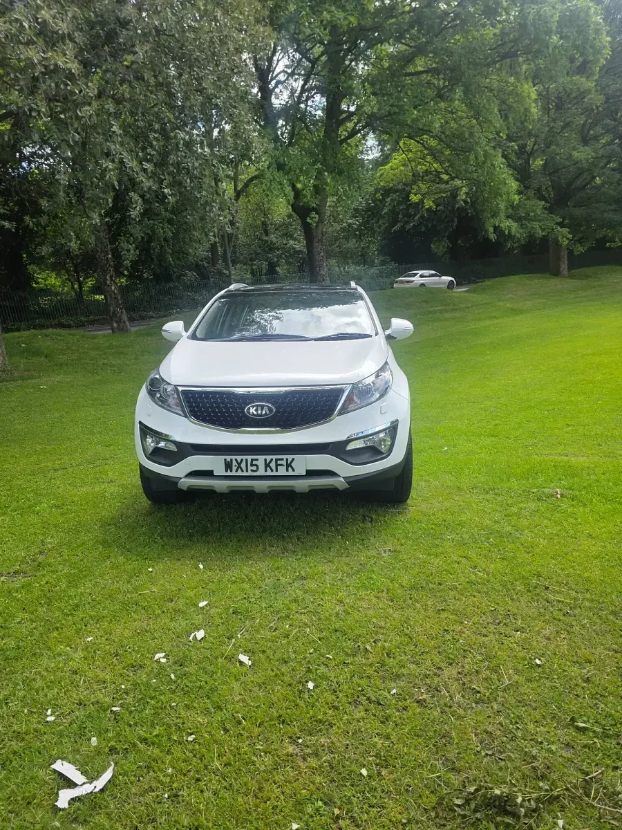 Used Kia Sportage 116 HP (85 kW) 2015 White SUV