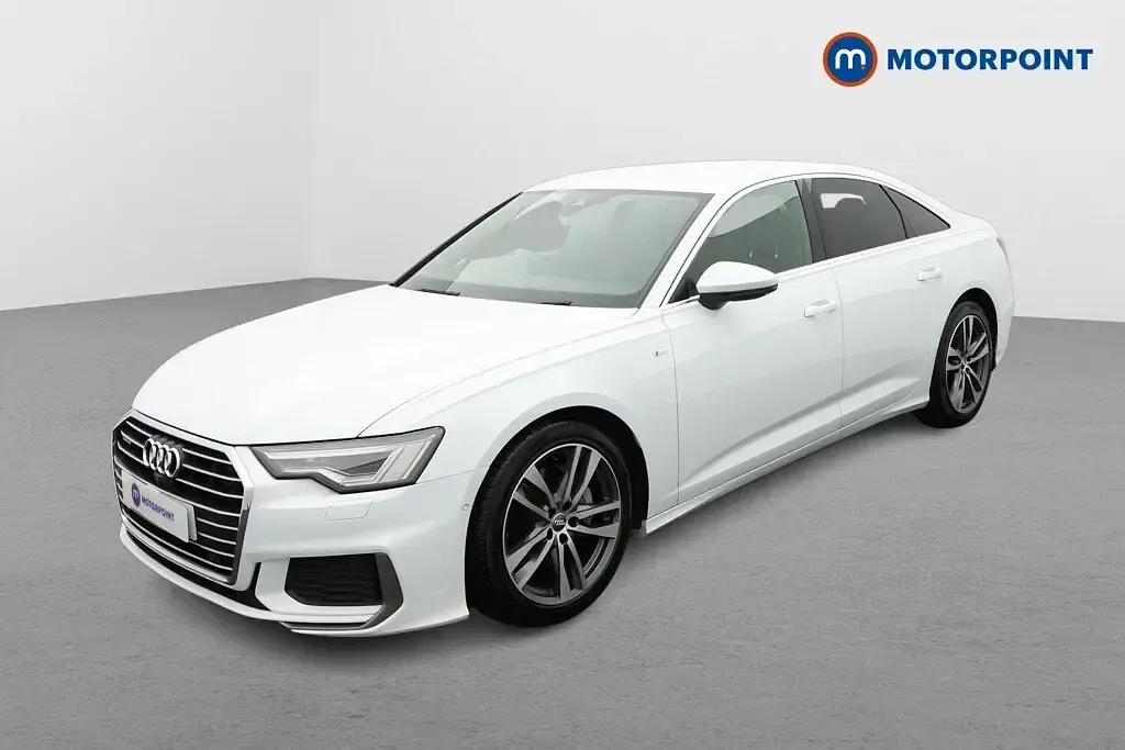 Used Audi A6 S-Line 245 HP (180 kW) 2020 White Sedan
