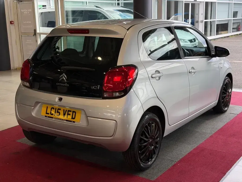 Used Citroën C1 Feel 82 HP (60 kW) 2015 Grey Hatchback