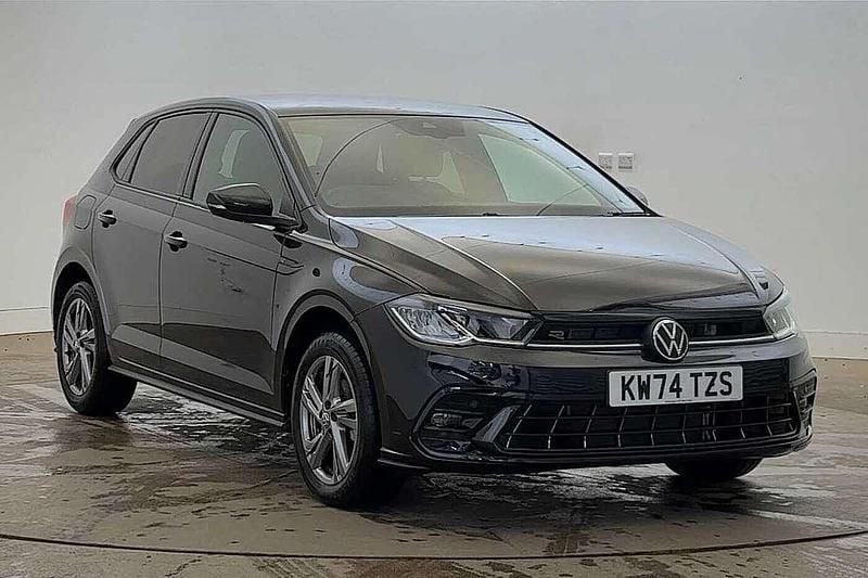 Black Used 2025 VW Polo R-line Hatchback | £21,995 (Fair price) - Image 1/4