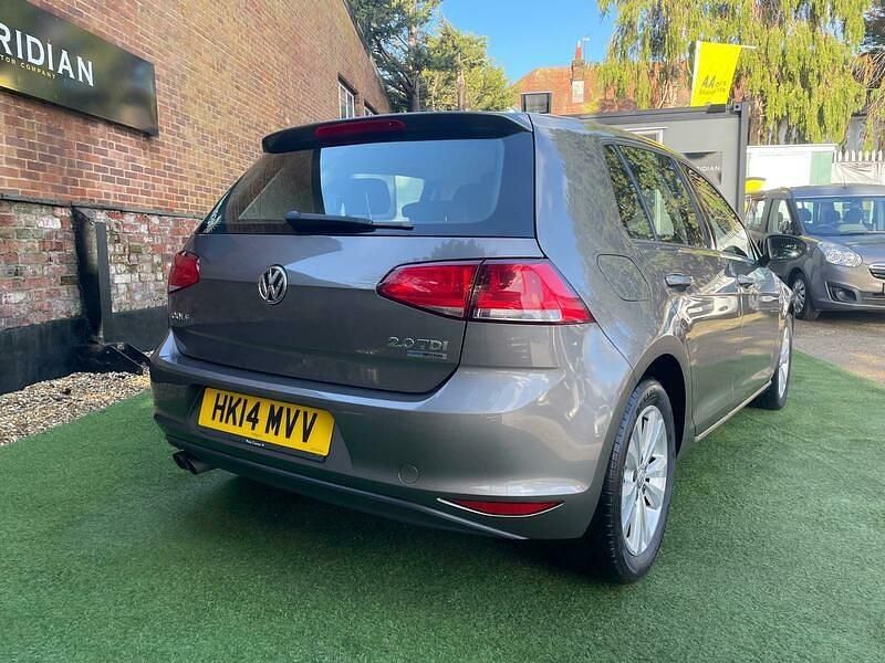 Used VW Golf VII SE 2014 Brown Hatchback